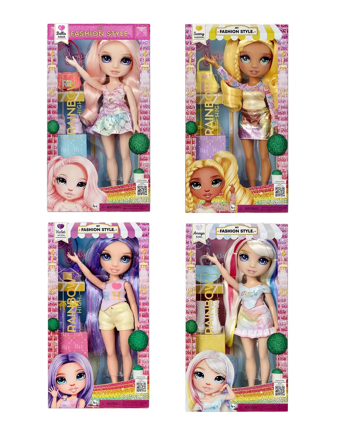 Rainbow High My Fashion Style Fashion Dolls - Assorted 2 1