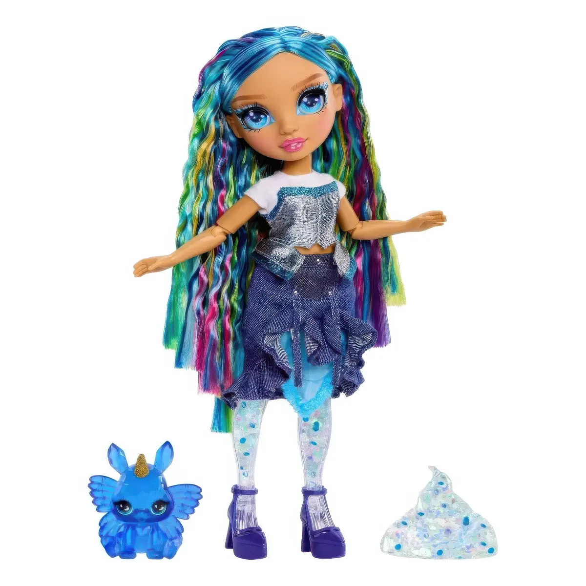 Rainbow High Rainbow Shimmers Slime Fashion Doll Skyler 1