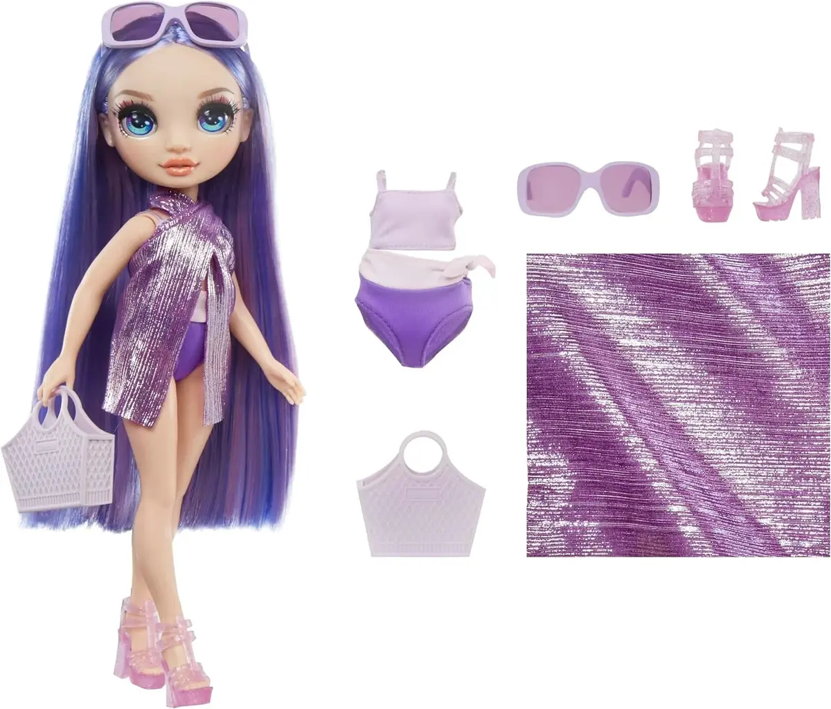 Rainbow High Swim & Style Violet Fashion Doll 2