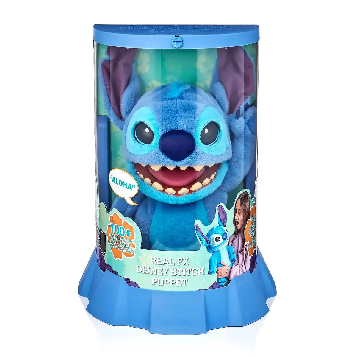 Disney Stitch Real Fx Interactive Puppet Toy 1