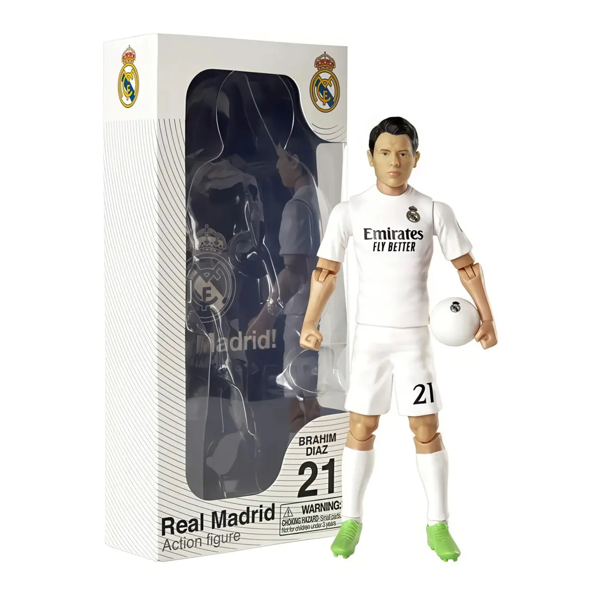Real Madrid Brahim Diaz 21 Action Figure 20Cm 1