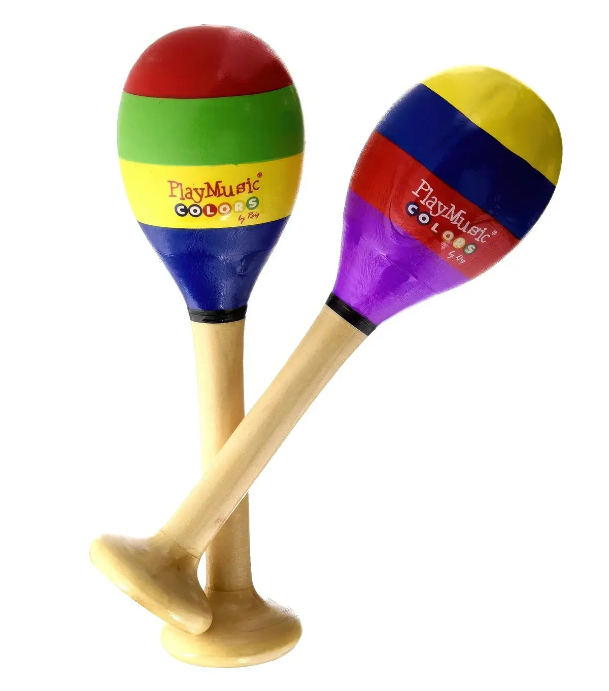 Reig 7049 Percussion Wooden Maracas 1