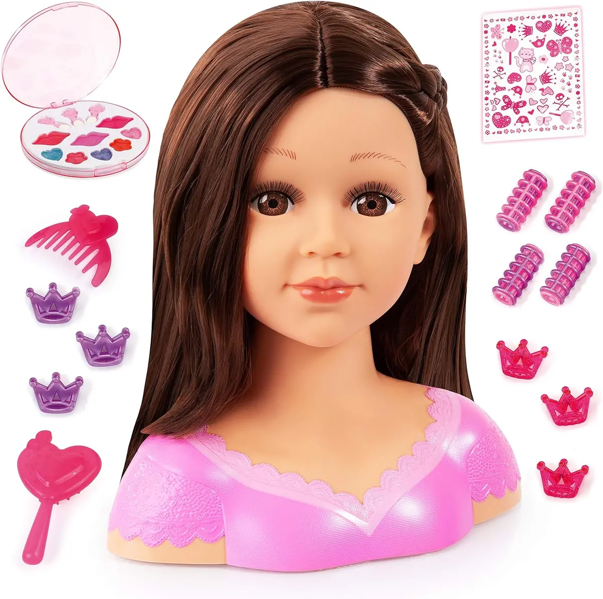 Bayer Design Hairdressing Styling Head Charlene Super Model 1