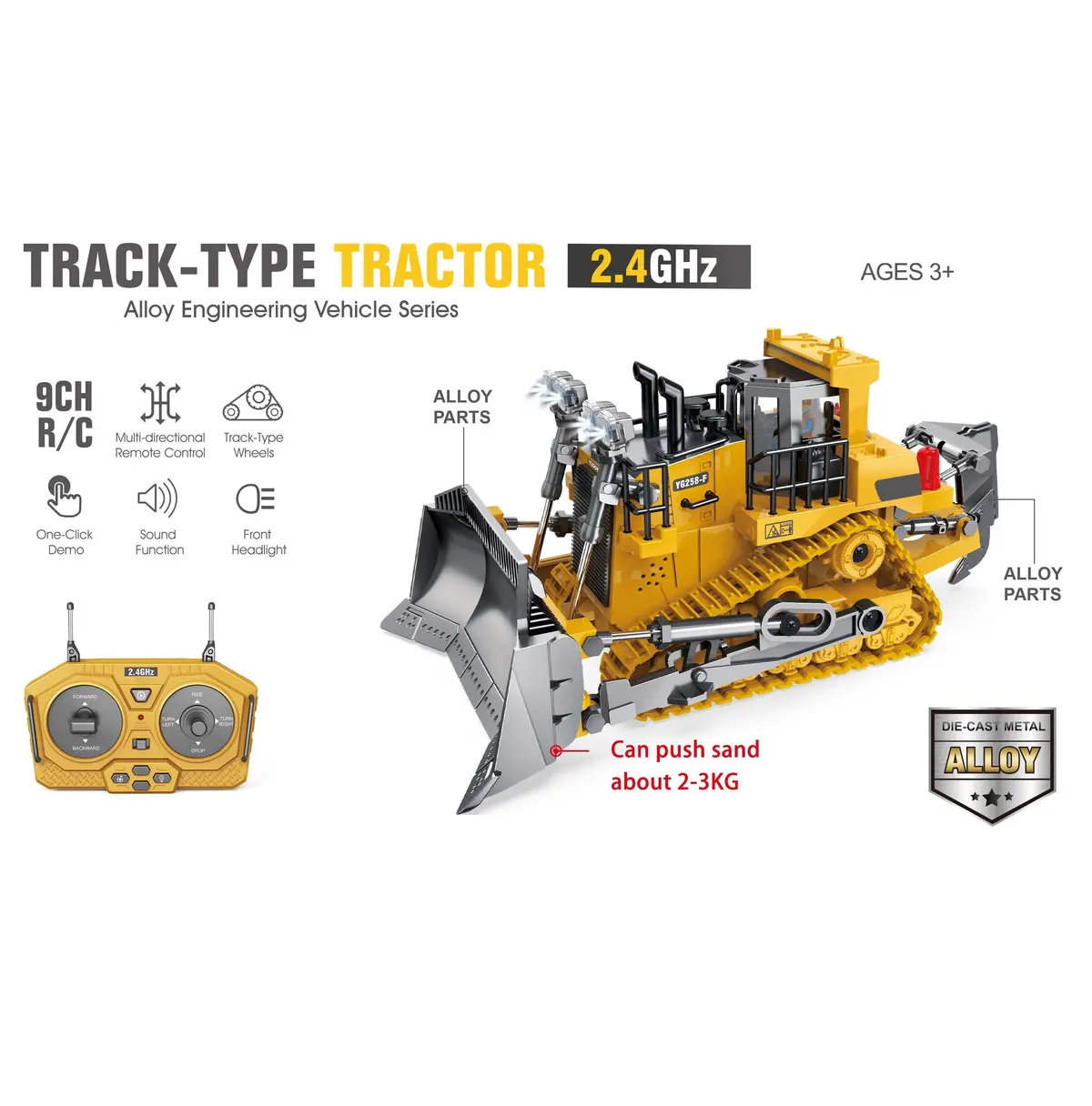 Remote Control Hydraulic Tractor 1