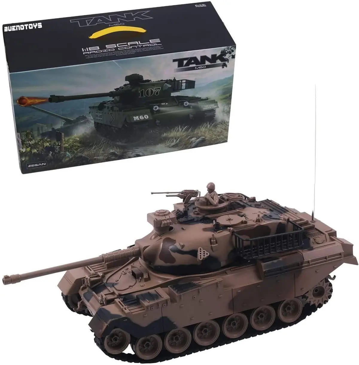 Dardo Remote Control Military Tank 1:18 Scale Replica For Shooting Bb Bullets Remote Controlled Rc Vehicle 1