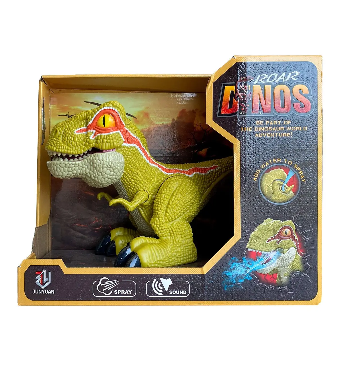 Roaring Dino Dinosaur With Spray, Lights & Sounds 1