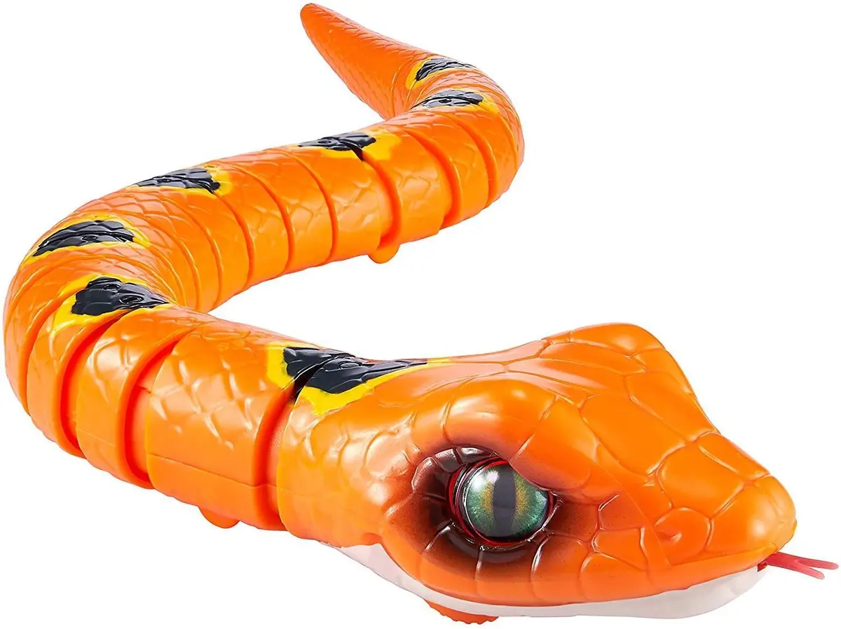Robo Alive Slithering Snake - Orange 1