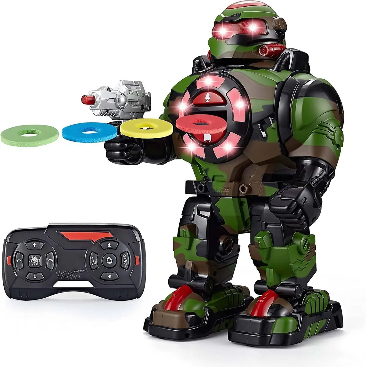 Roboshooter Remote Control Interactive Robot - Camouflage 1