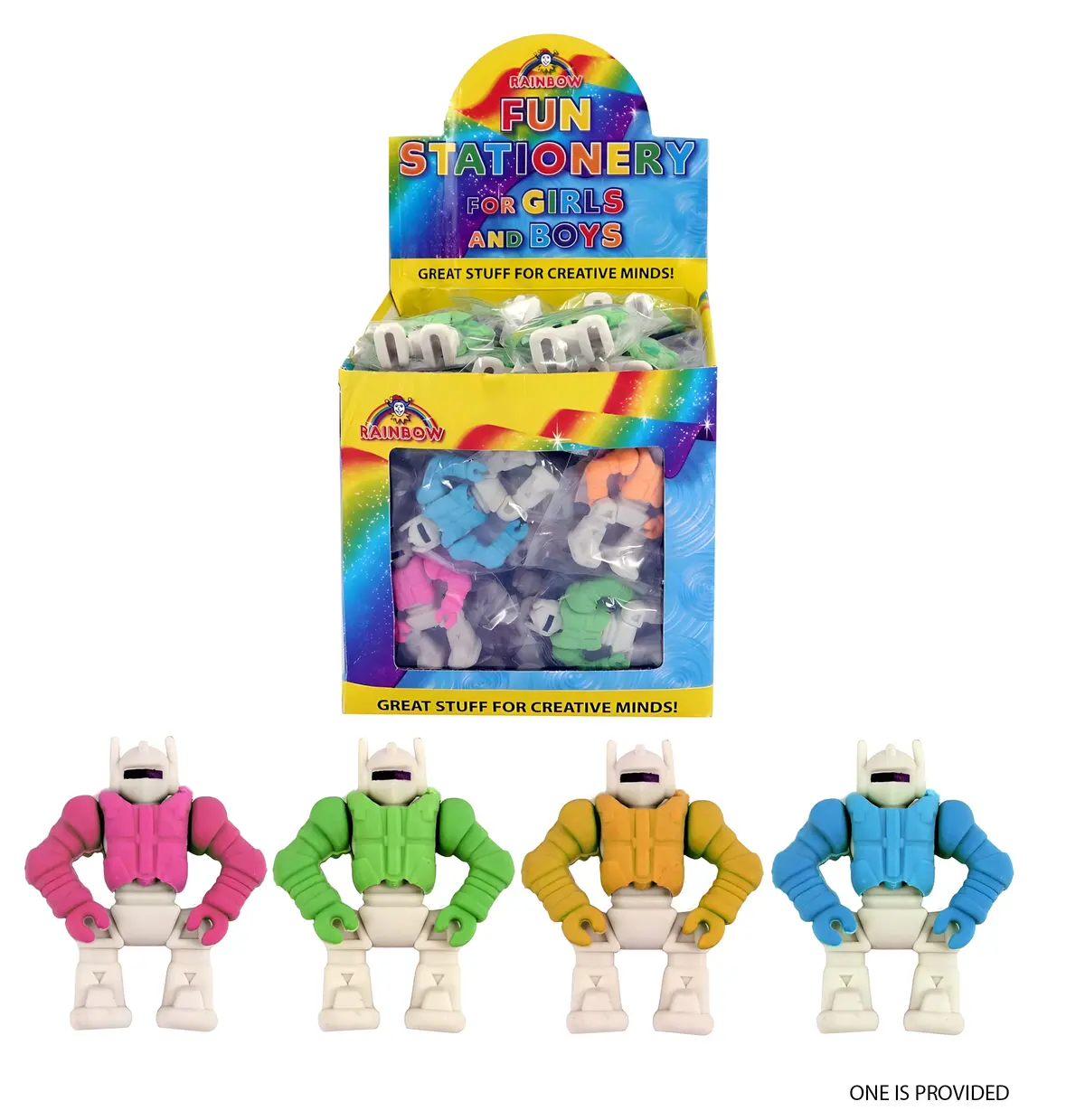 Robot Eraser 55Mm - Assorted 1