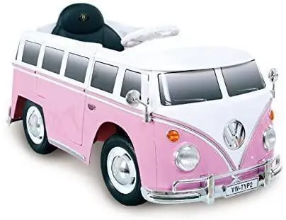 Rollplay Germany Premium Battery Car, With Remote Control, Vw Bus Type 2 (T1) Ride-On Toys 1