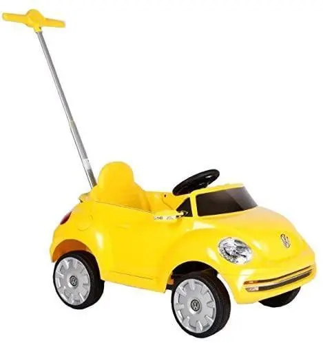 Rollplay Germany Push Car With Adjustable Footrest, Vw Beetle Ride-On Toys 1