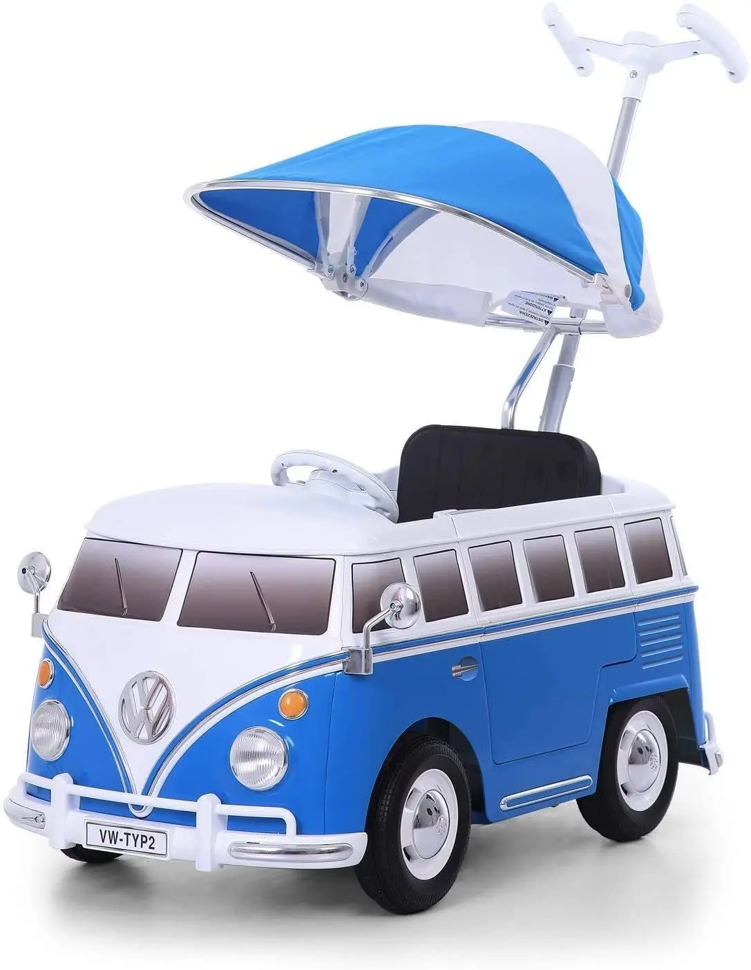 Rollplay Germany Push Car With Adjustable Footrest Vw Bus T1 (Type 2) Ride-On Toys 1