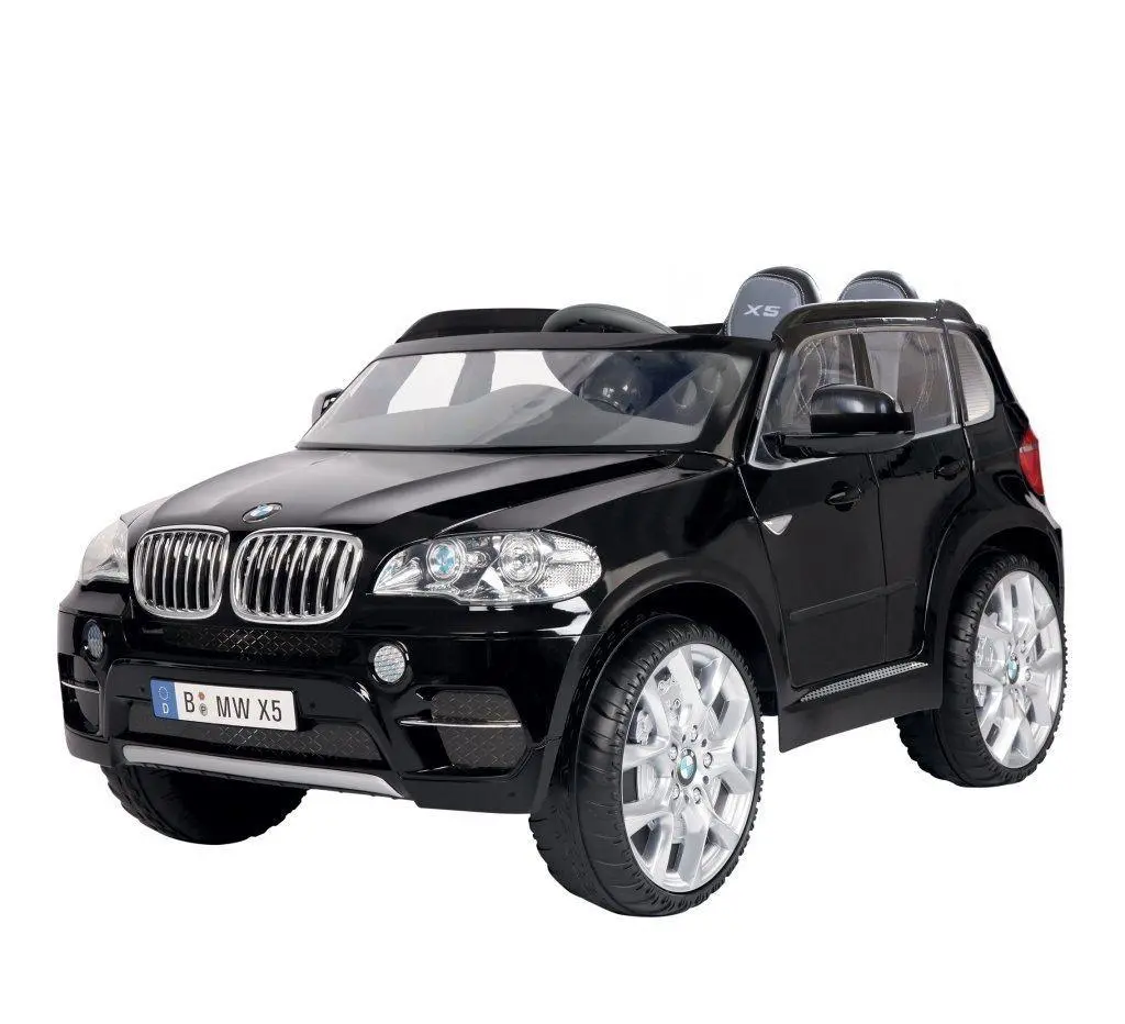 Rollplay Premium Bmw X5 12V Battery Ride-On Car - Black Ride-On Toys 1