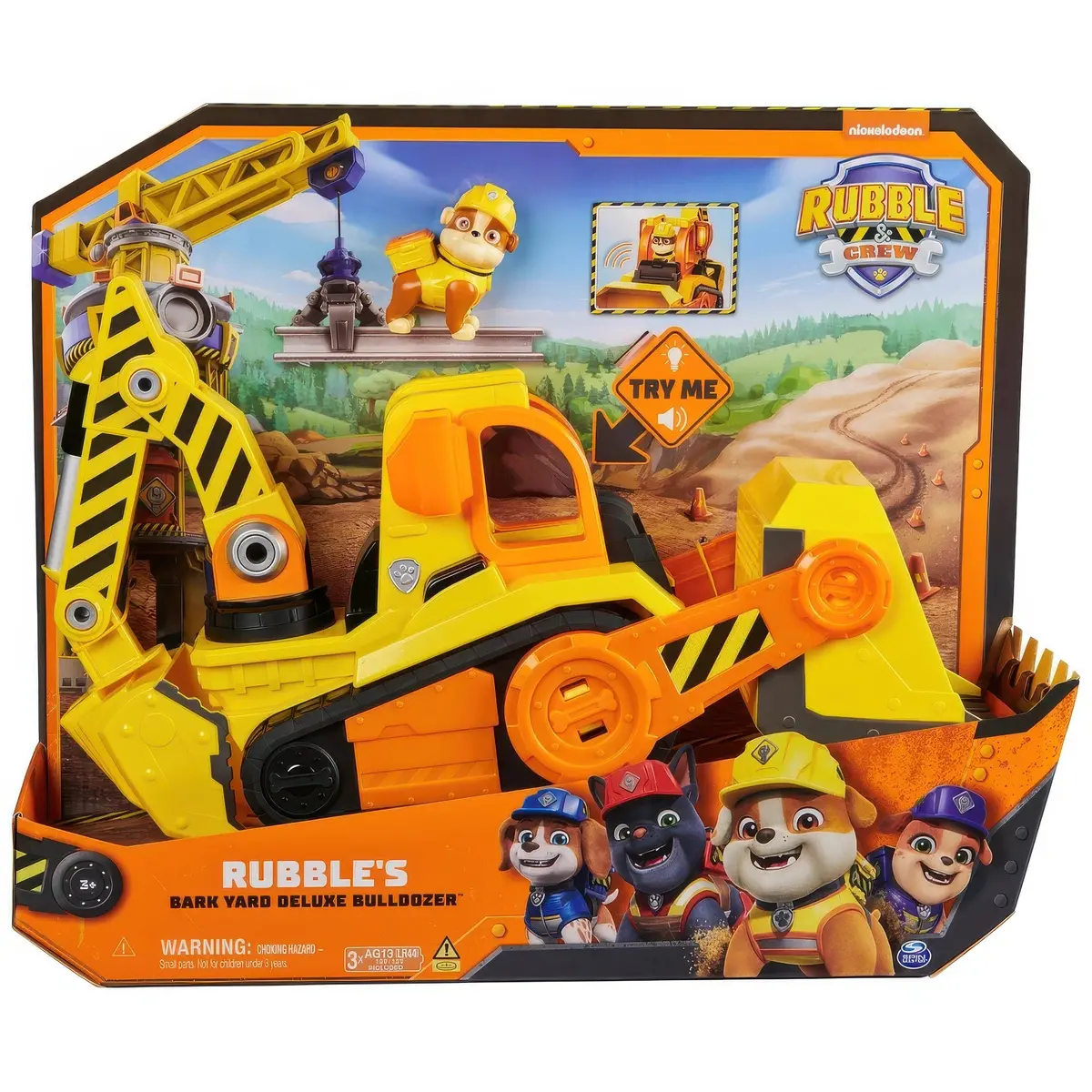 Rubble & Crew Rubble's Barn Yard Deluxe Bulldozer 1