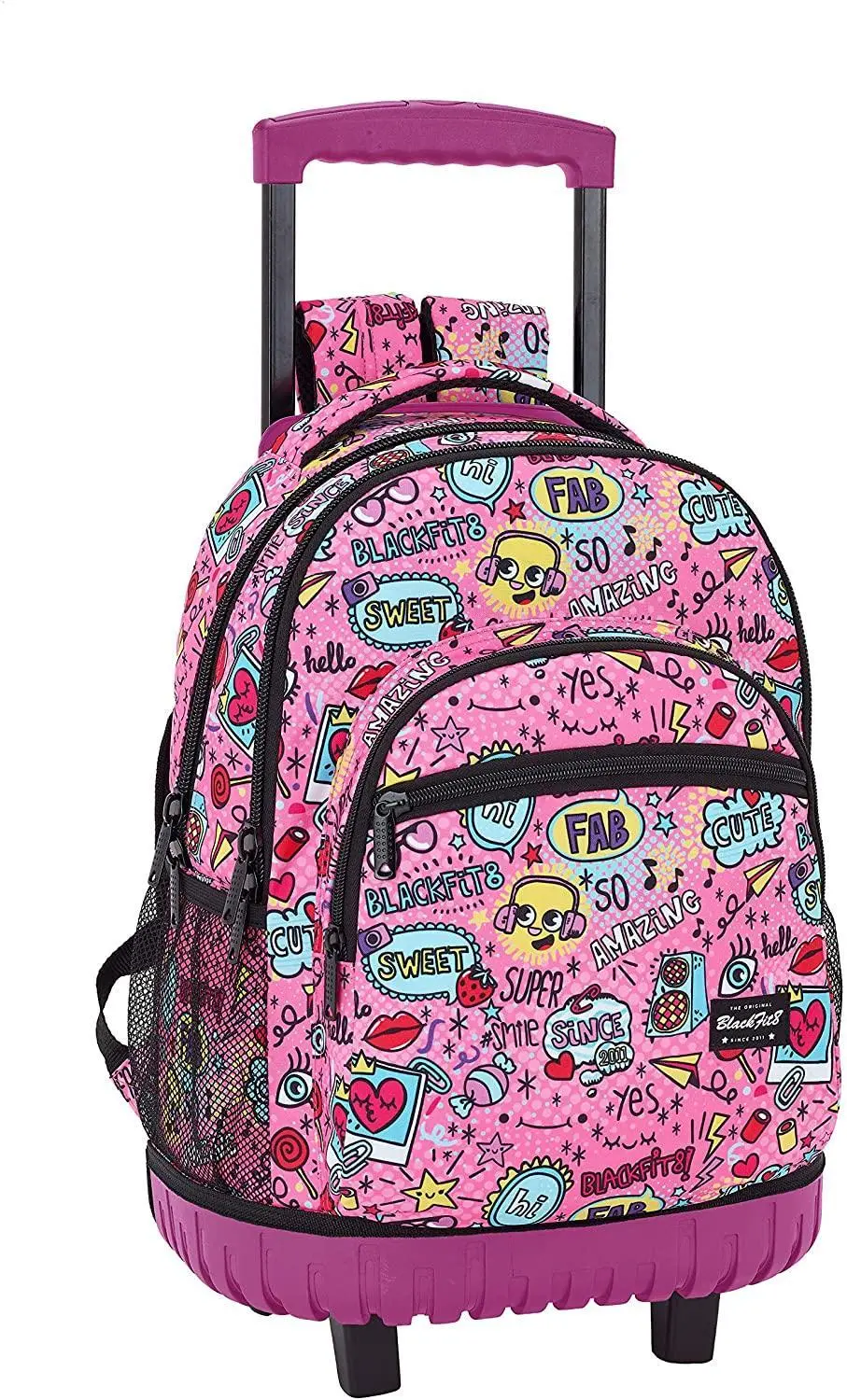 Safta Blackfit8 "Fab" Official Large School Backpack With Wheels 1