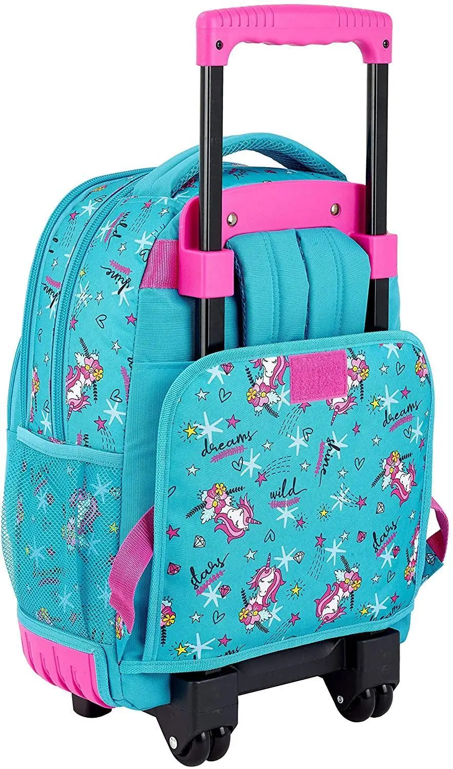 Safta Glowlab "Dreams" Official Large School Backpack With Wheels 2