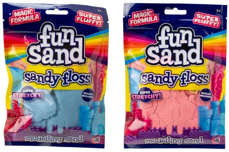 Sand Fun Sandy Floss Foil Bag - Assorted 1