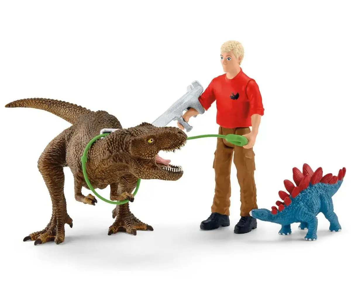 Schleich 41465 Tyrannosaurus Rex Attack Dinosaurs 1