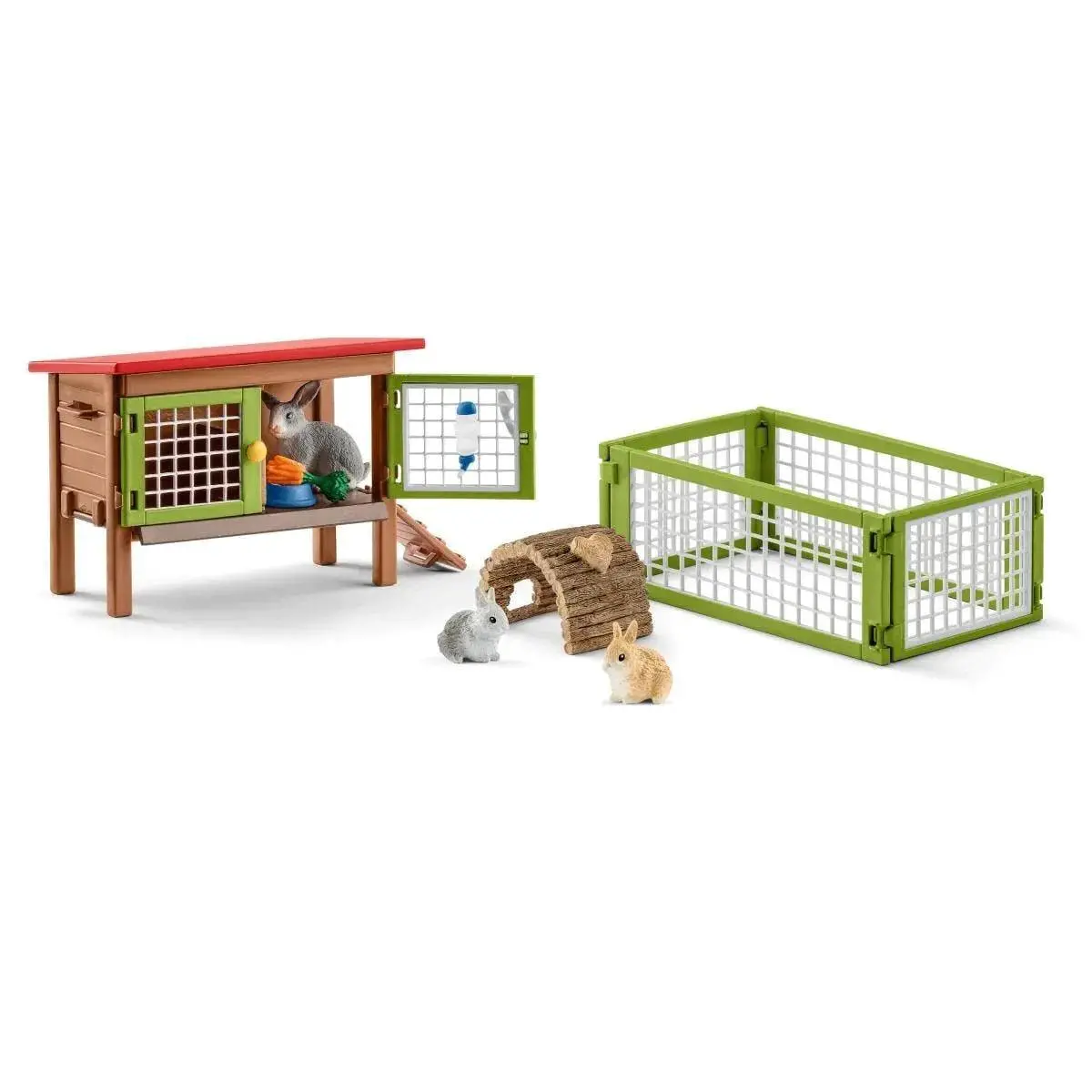 Schleich 42420 Rabbit Hutch Playset 1