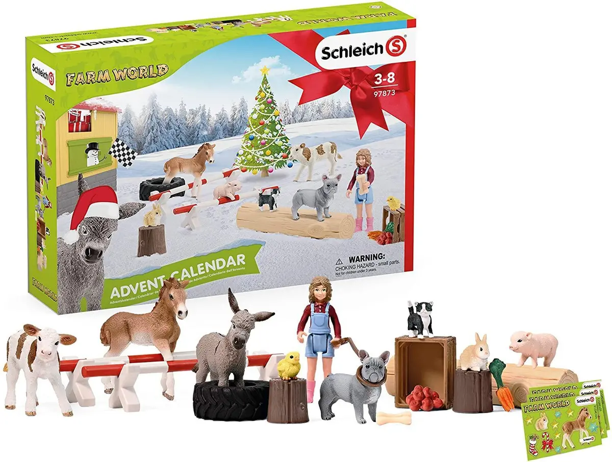 Schleich 97873 Farm World Advent Calendar 2020 1