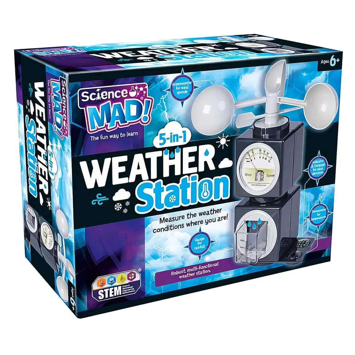 Science Mad 5-In-1 Weather Station 1