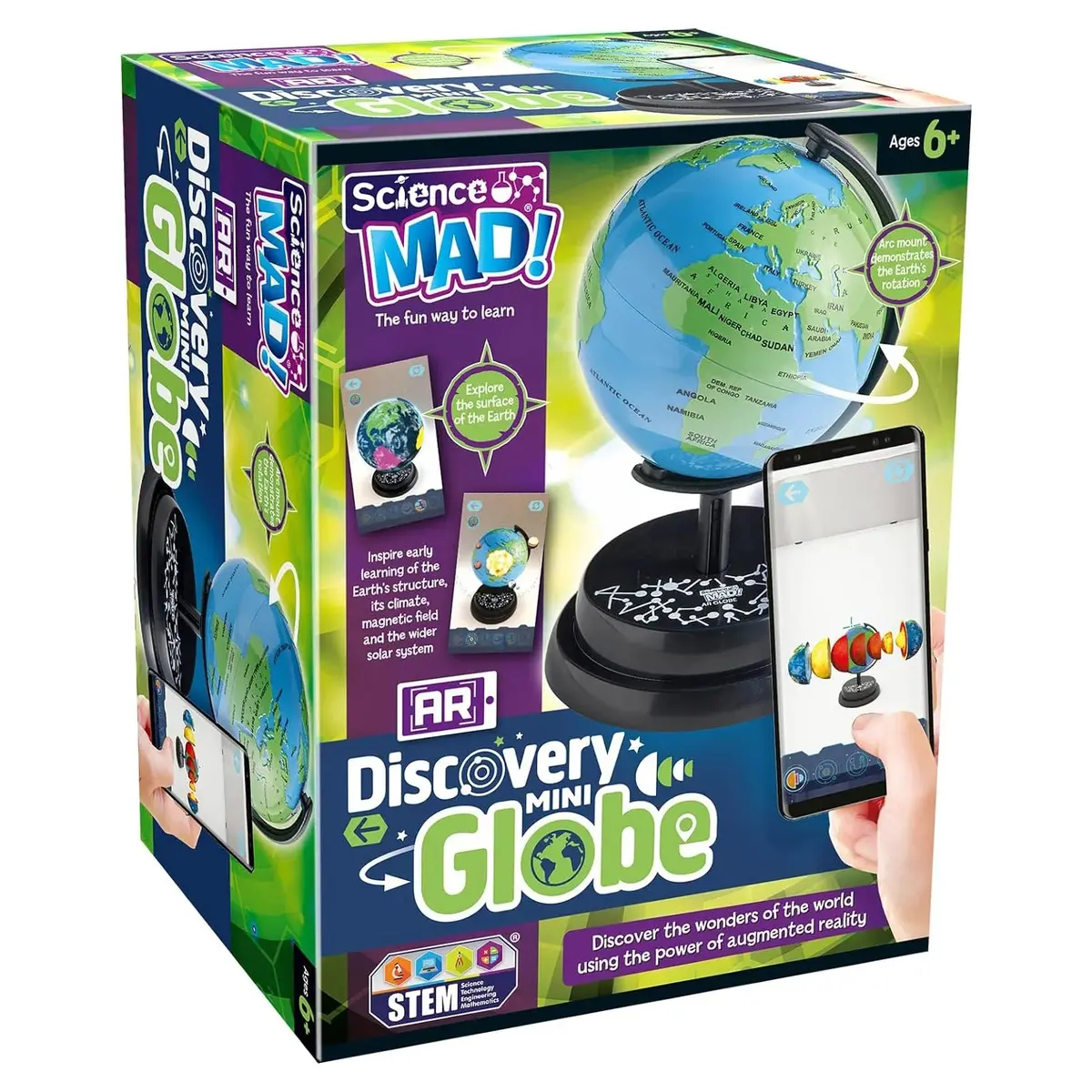 Science Mad Ar Mini Globe 1