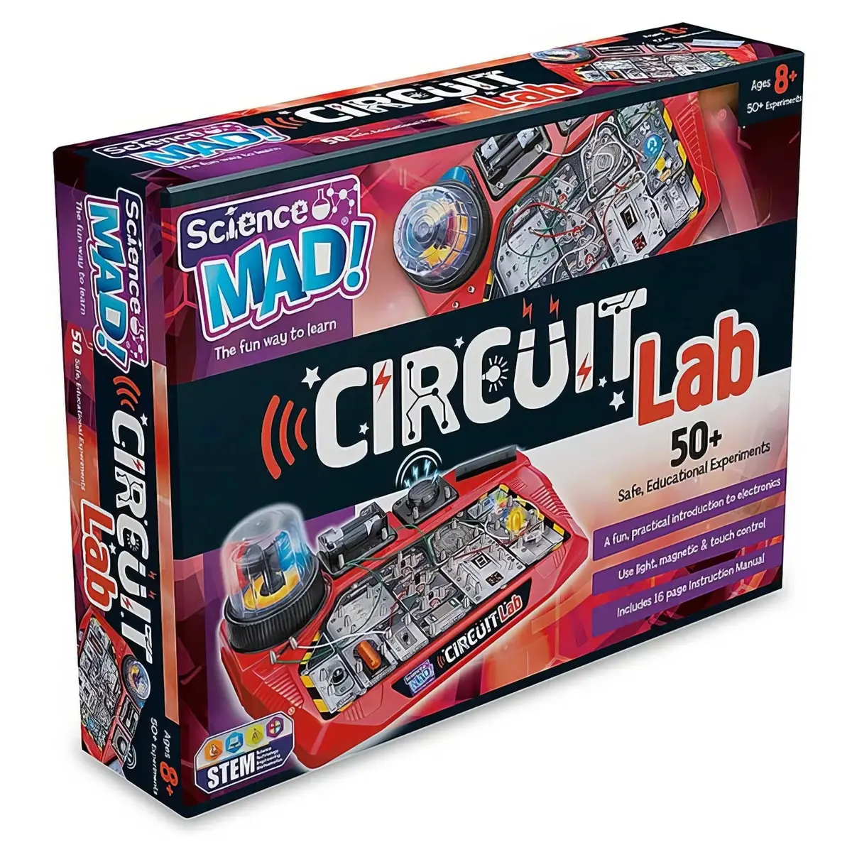 Science Mad Circuit Lab Kit With 50+ Experiments 1