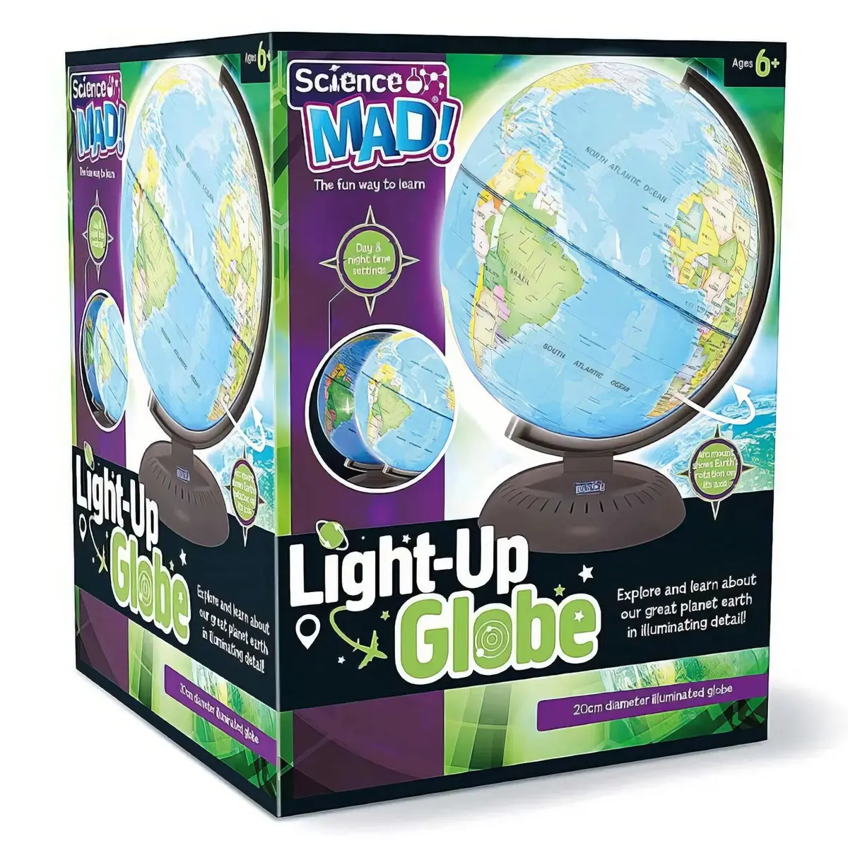 Science Mad Light Up Globe 1