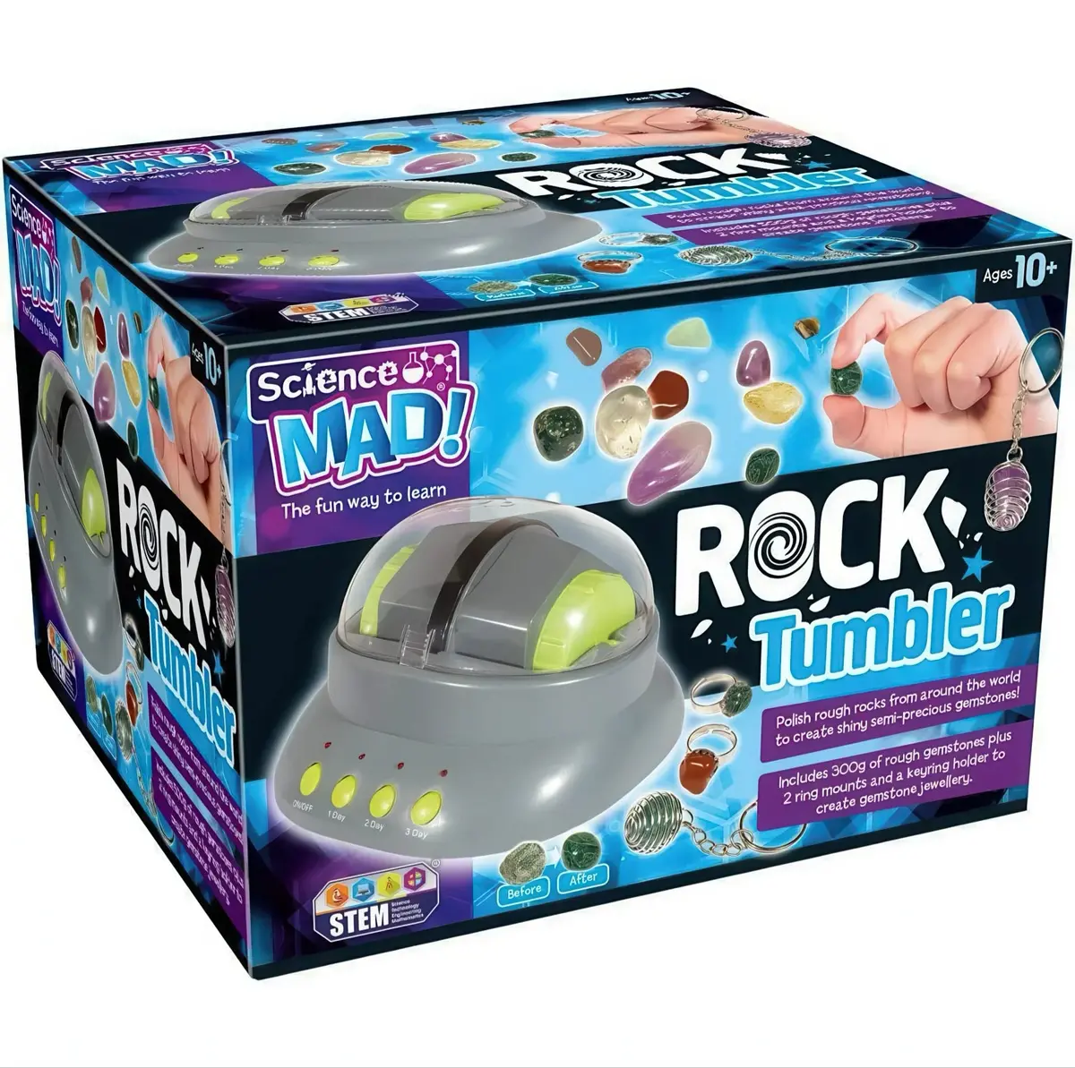 Science Mad Rock Tumbler Machine 1
