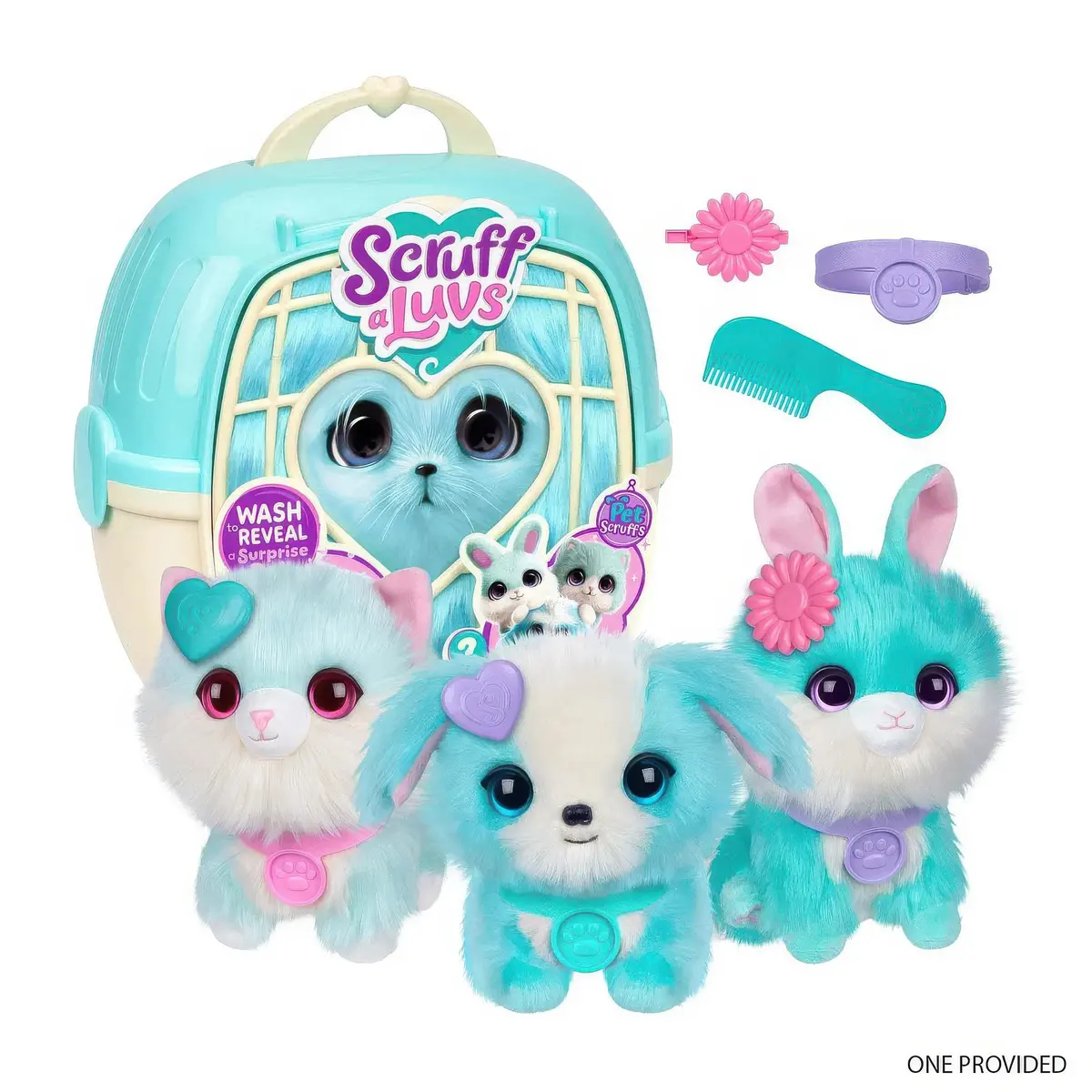 Scruffaluvs Pet Scruffs Assorted Blue Plush Toy 1