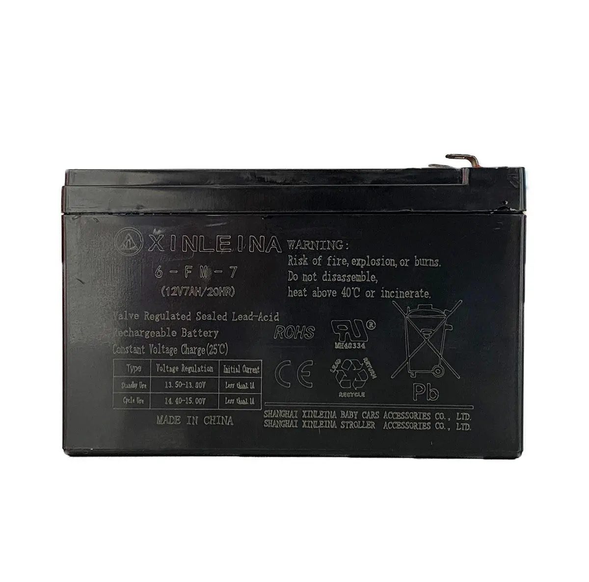 Sealed Maintenance Free Lead Acid Battery 12V 7Ah 1