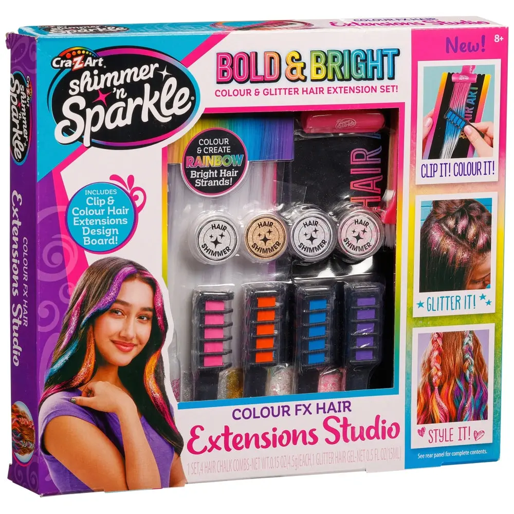 Shimmer 'N Sparkle Colour Fx Hair Extension Studio 1