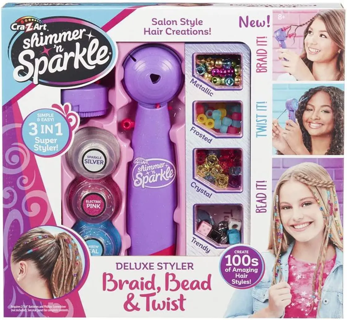 Shimmer And Sparkle Deluxe Bead Twist Braiding Styler 1