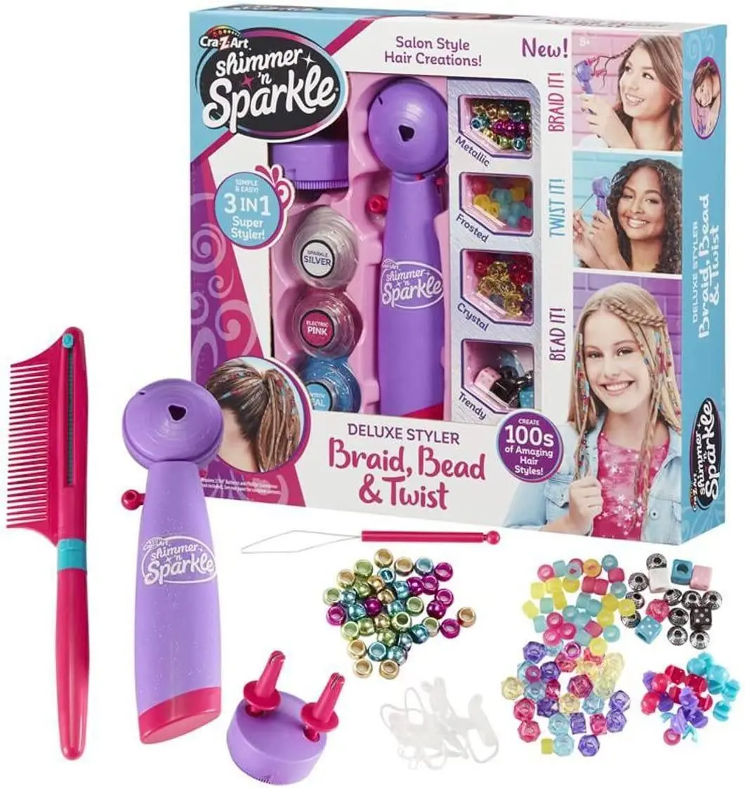 Shimmer And Sparkle Deluxe Bead Twist Braiding Styler 2