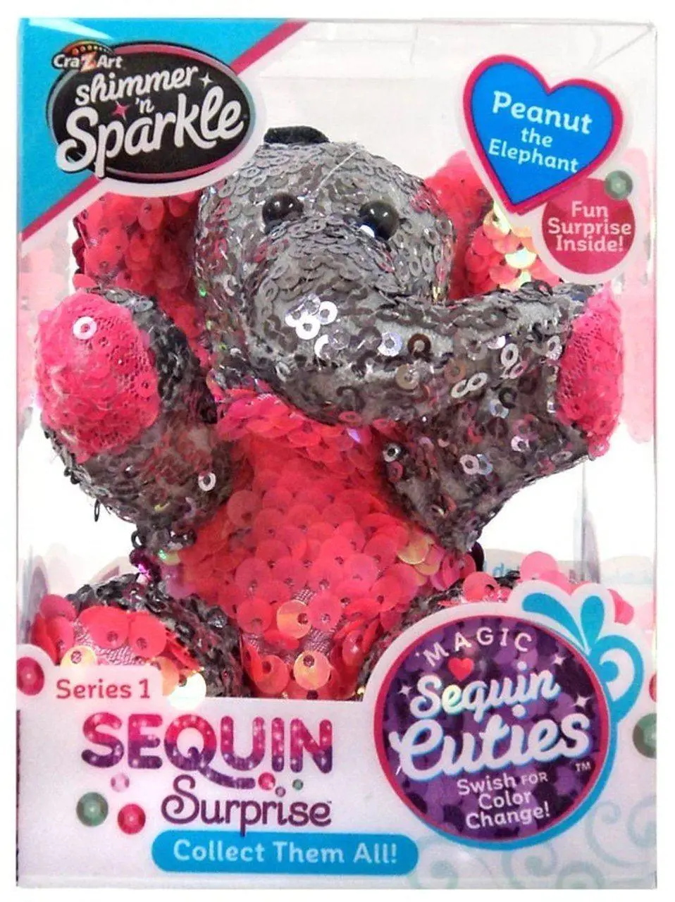 Shimmer 'N Sparkle Magic Sequin Cuties Surprise - Animals Assortment 1