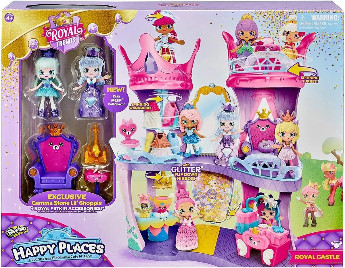 Shopkins Happy Places Royal Trends - Royal Castle Playset 1