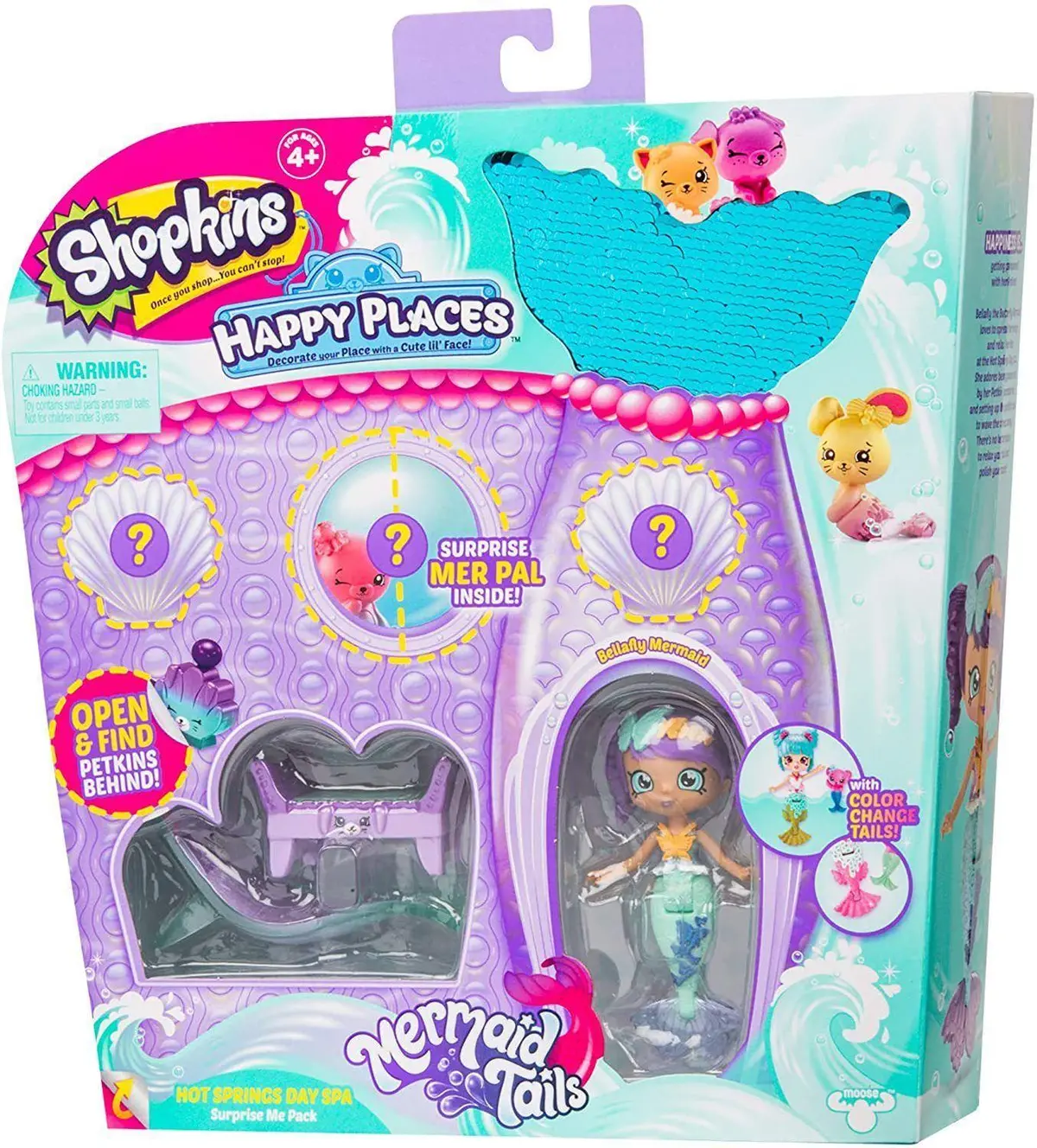 Shopkins Happy Places Surprise Me Pack Dive In Dining - Assortment Playset 1