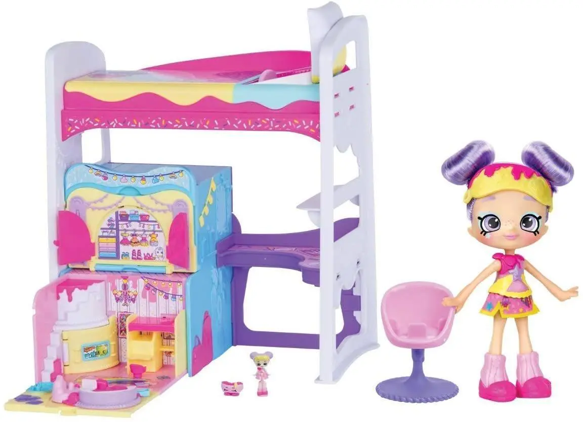 Shopkins Lil' Secrets Rainbow Kate's Bedroom Hideaway Dolls 2