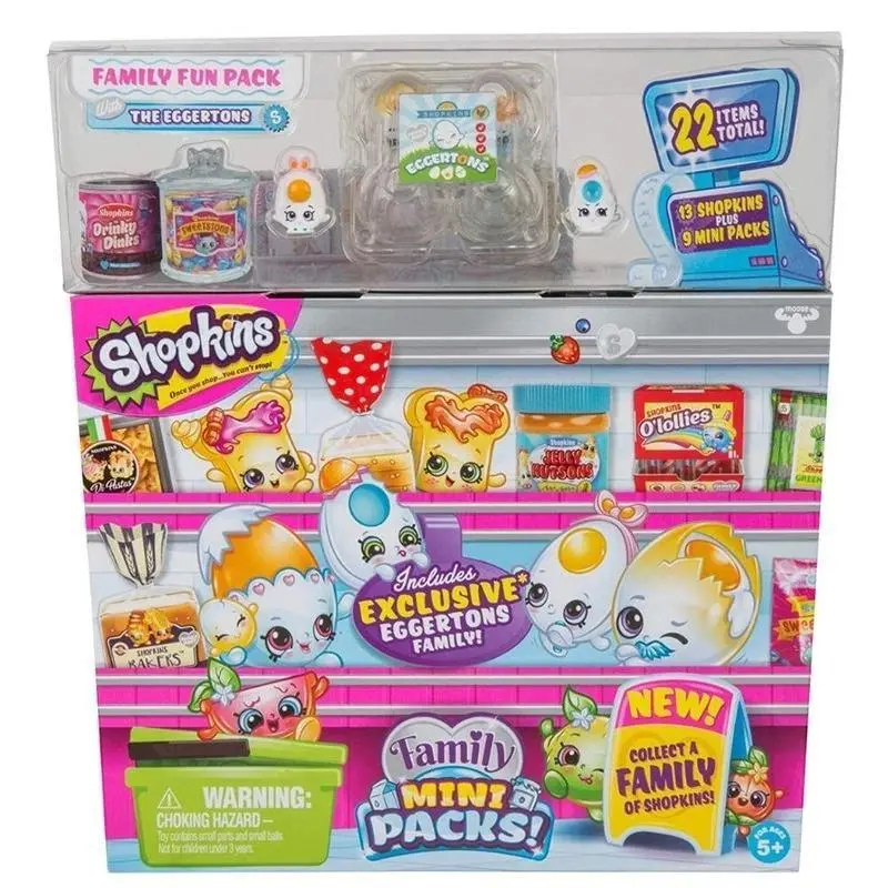 Shopkins New Families In Collectible Mini Pack - 22 Pieces 1