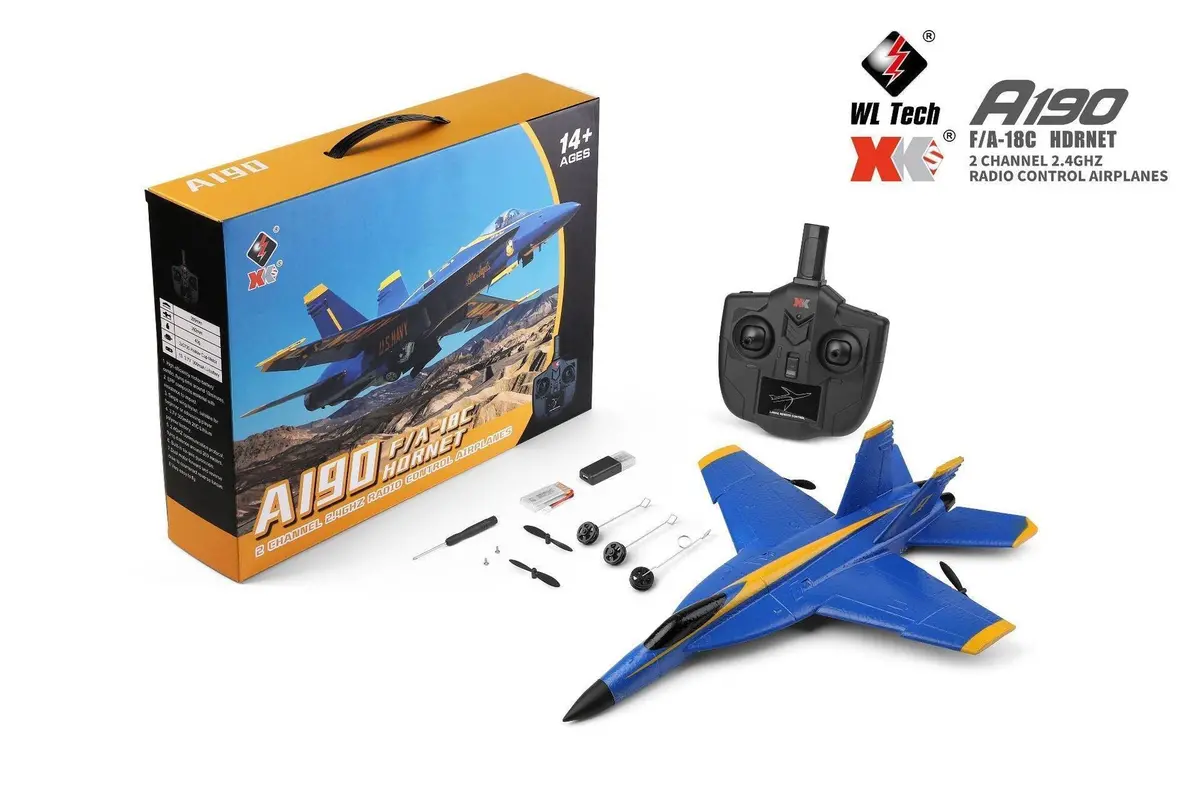 Simulation A190 F-18 Hornet Two-Channel Rc Aeroplane 1