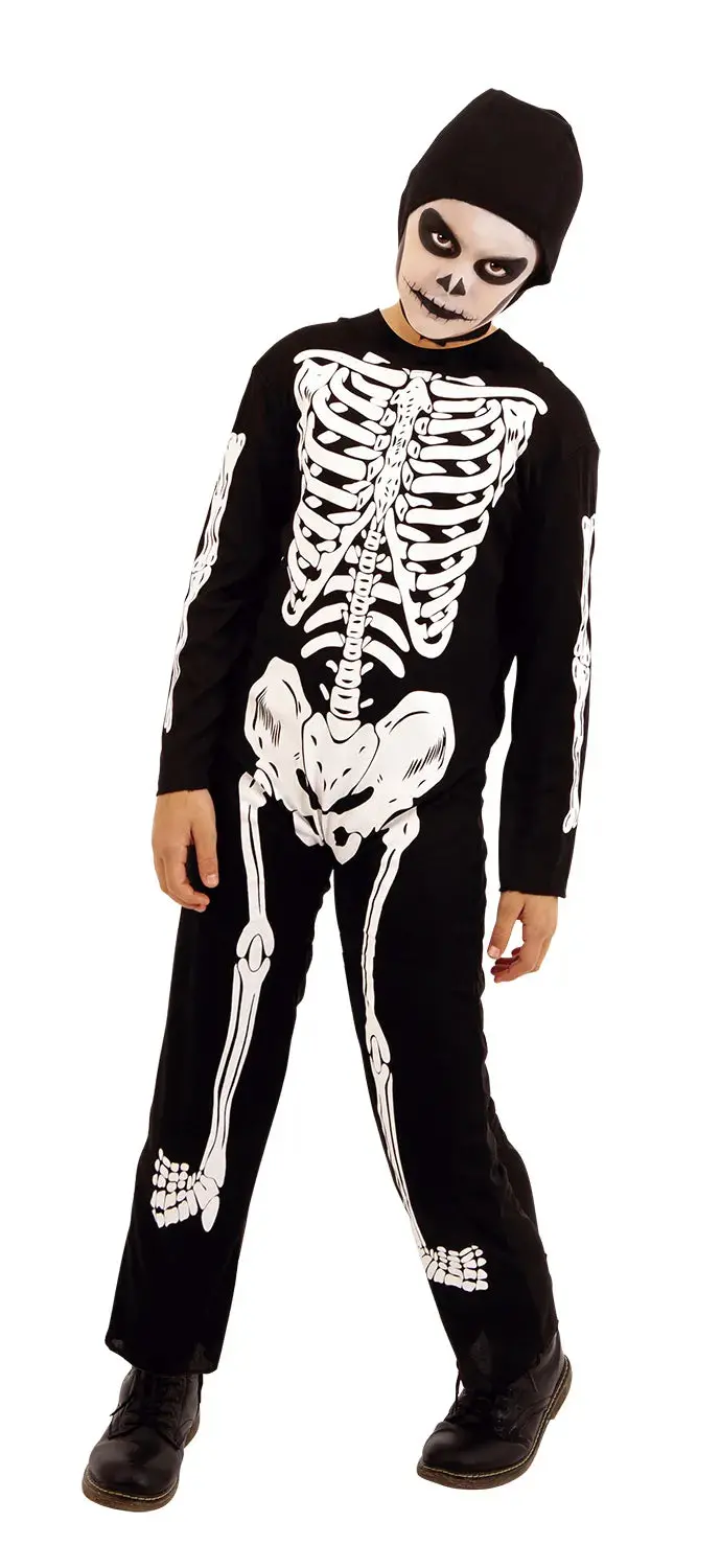 Skeleton Day Of Dead Costume - Size Large 1