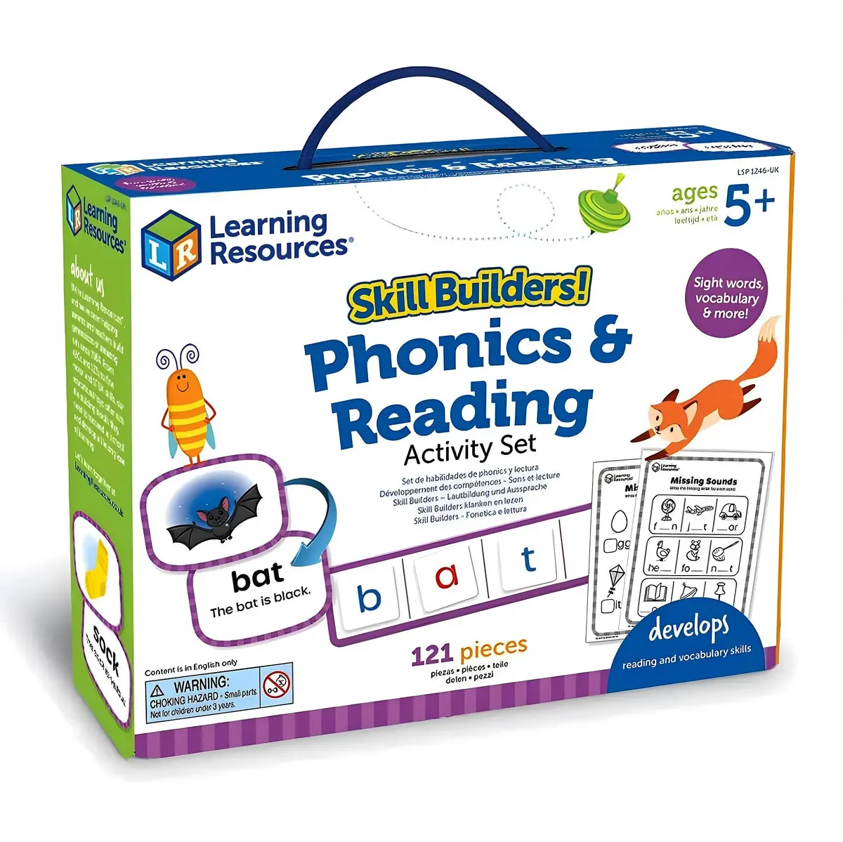 Learning Resources Skill Builders! Phonics & Reading Activity Set 1