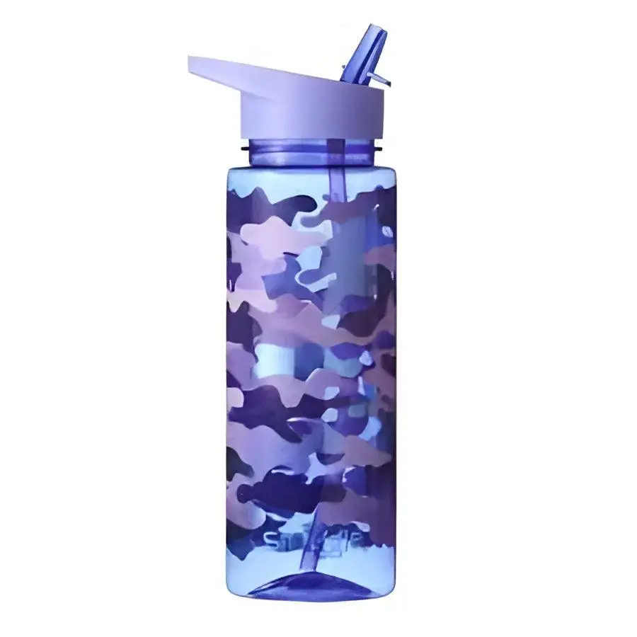 Smiggle Block Spout Drink Bottle 750Ml Move/Purple 1