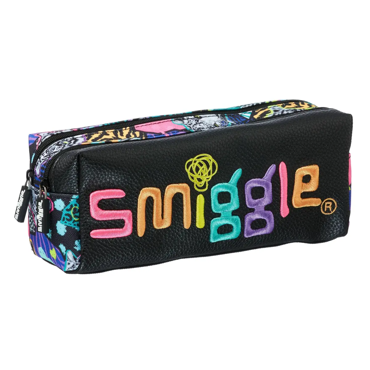 Smiggle 269328 Galaxy Twin Zip Pencil Case 1