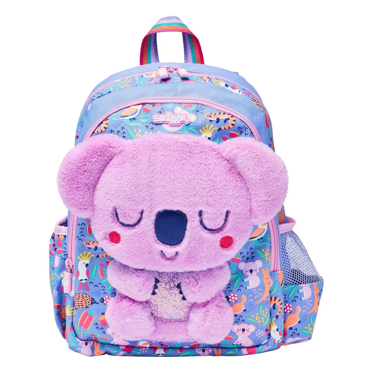 Smiggle Animalia Junior Character Backpack - Lilac 1