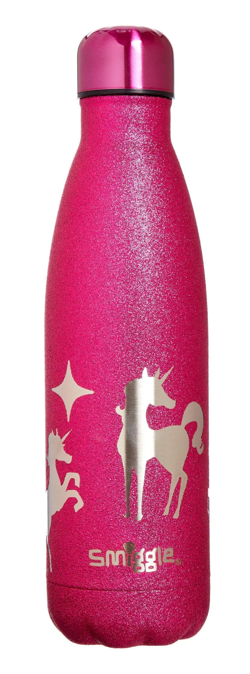 Smiggle Believe Glitter Stainless Steel Drink Bottle 1