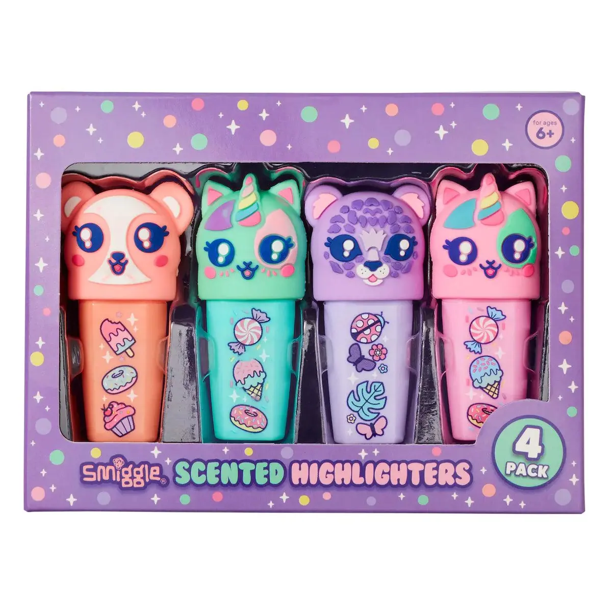 Smiggle Best Budz Highlighter Pack X4 1