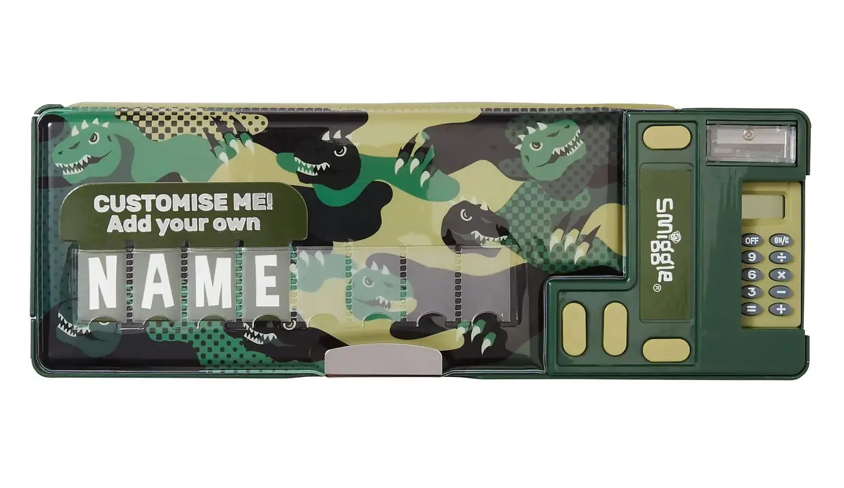 Smiggle Best Budz Pop Out Pencil Case - Green 1