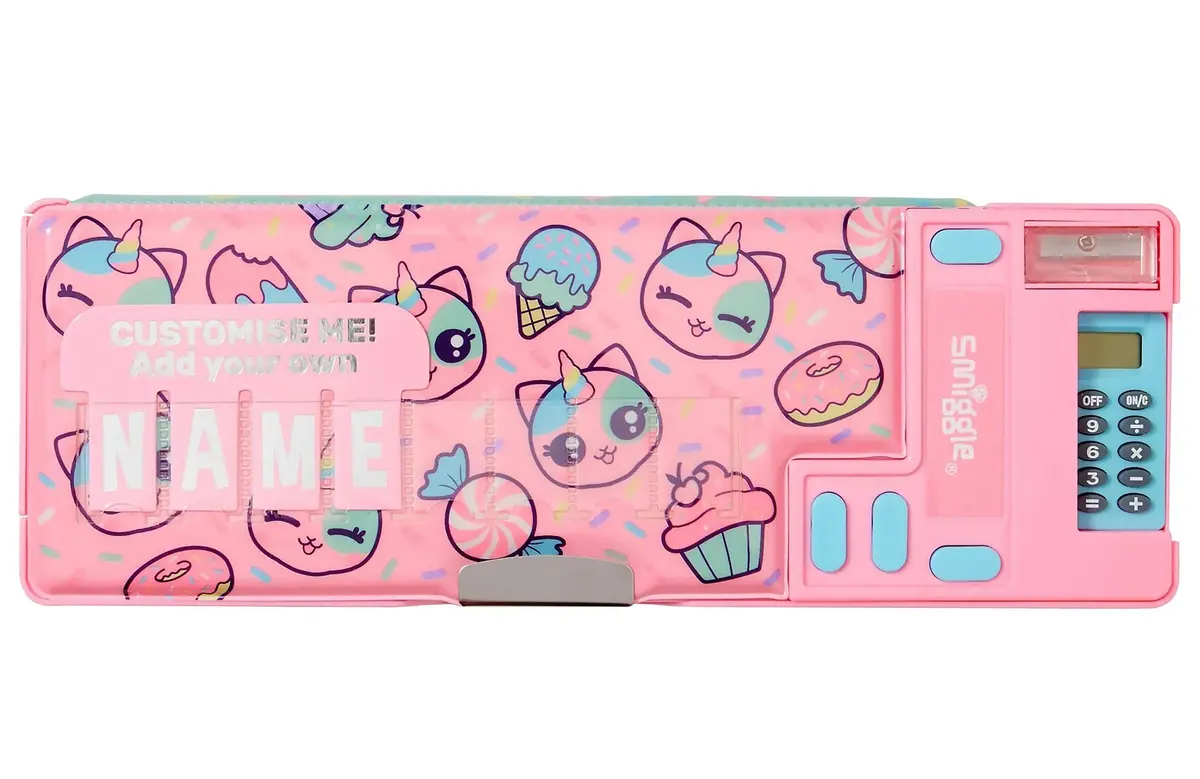Smiggle Best Budz Pop Out Pencil Case - Pink 1