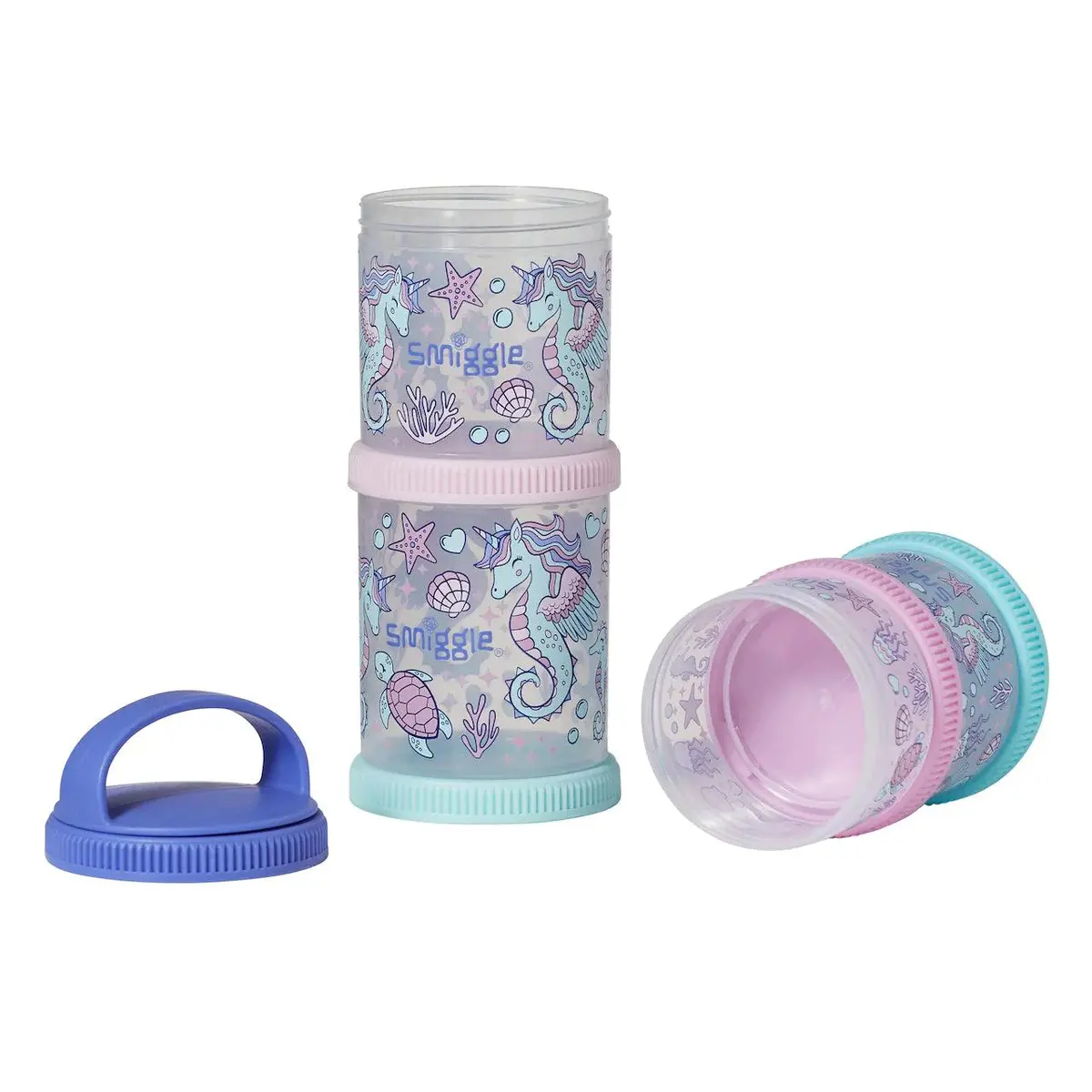Smiggle Better Together Snack & Stack Containers 1
